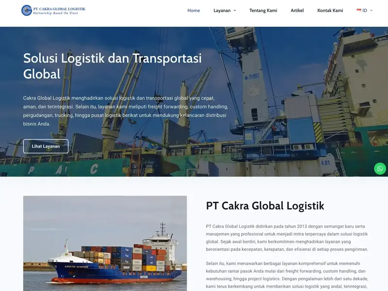 cakra global logistik