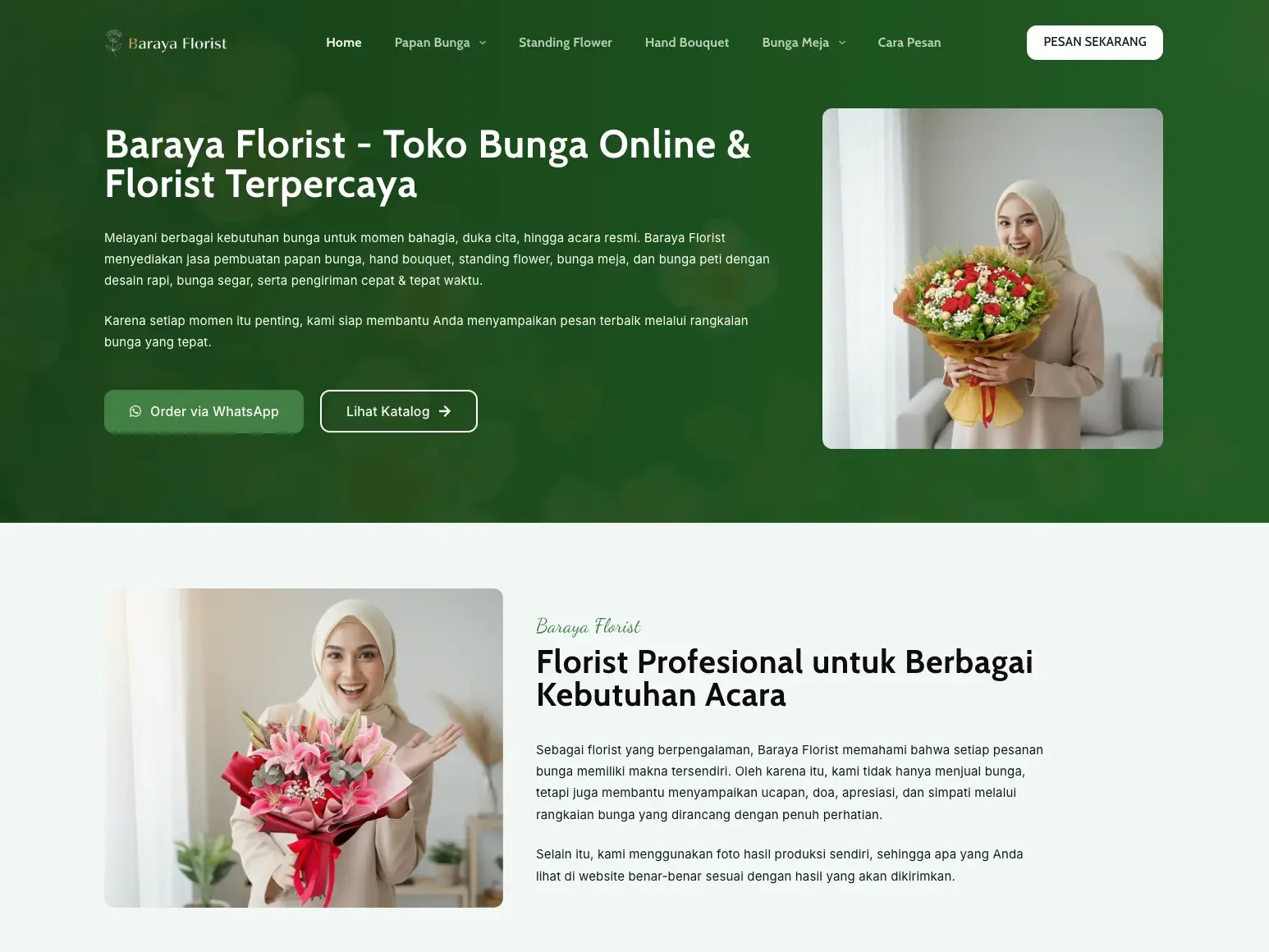 web baraya florist